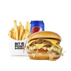 COMBO #1: DOBLE CHEESEBURGER